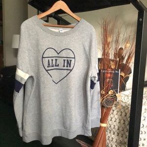 Old Navy All In Heart light sweater